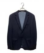 Salvatore Ferragamoサルヴァトーレ フェラガモ）の古着「ウールコットンジャージージャケット」｜ネイビー