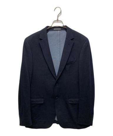 サルヴァトーレフェラガモ ウールジャケット 紺 48 中古・古着通販】Salvatore Ferragamo (サルヴァトーレ フェラガモ