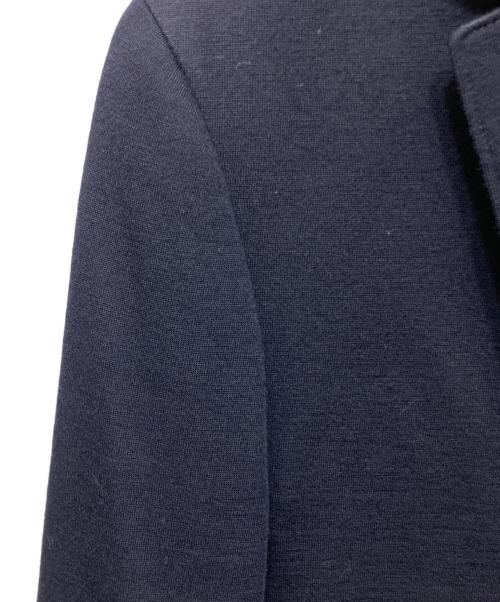 Salvatore Ferragamo（サルヴァトーレ フェラガモ）Salvatore Ferragamo (サルヴァトーレ フェラガモ) ウールコットンジャージージャケット ネイビー サイズ:50の古着・服飾アイテム