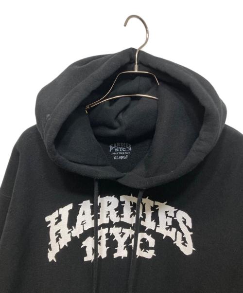 HARDIES NYC（ハーディーズ）HARDIES NYC (ハーディーズ) VERDY (ヴェルディ) コラボパーカー ブラック サイズ:XLの古着・服飾アイテム