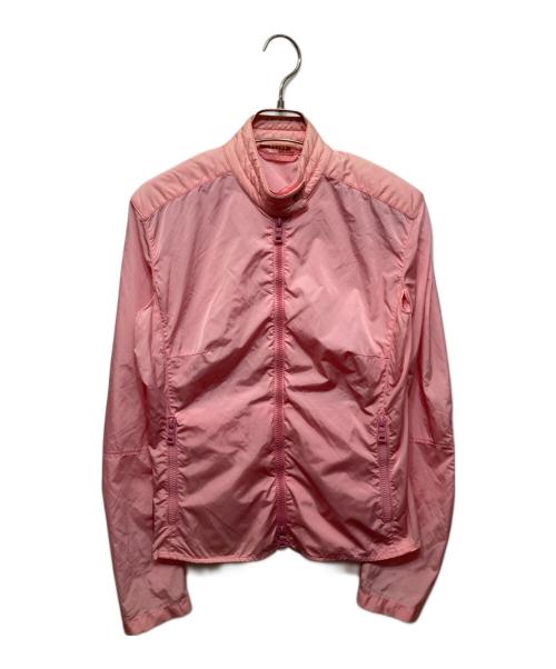 PRADA SPORTS（プラダスポーツ）PRADA SPORTS (プラダスポーツ) NYLON MOTO JACKET ピンク サイズ:42の古着・服飾アイテム