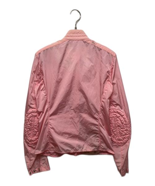 PRADA SPORTS（プラダスポーツ）PRADA SPORTS (プラダスポーツ) NYLON MOTO JACKET ピンク サイズ:42の古着・服飾アイテム