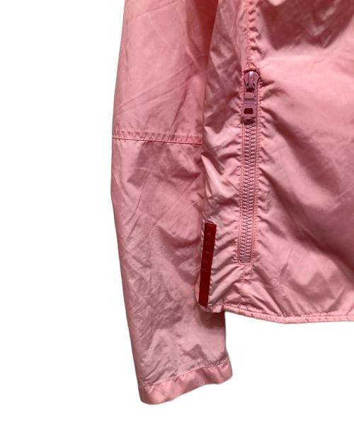 PRADA SPORTS（プラダスポーツ）PRADA SPORTS (プラダスポーツ) NYLON MOTO JACKET ピンク サイズ:42の古着・服飾アイテム