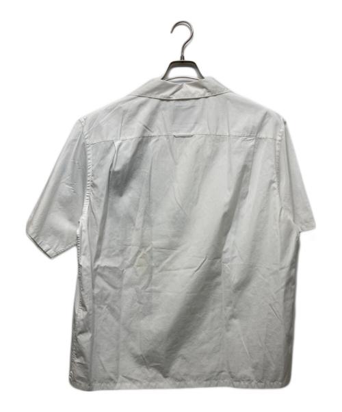 PRADA（プラダ）PRADA (プラダ) フローラルプリントポプリン半袖 シャツ ホワイト サイズ:XLの古着・服飾アイテム