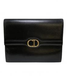 Christian Dior（クリスチャン ディオール）の古着「チェーンショルダーバッグ」｜ブラック