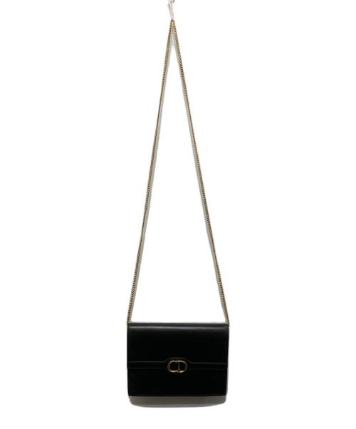 Christian Dior（クリスチャン ディオール）Christian Dior (クリスチャン ディオール) チェーンショルダーバッグ ブラックの古着・服飾アイテム