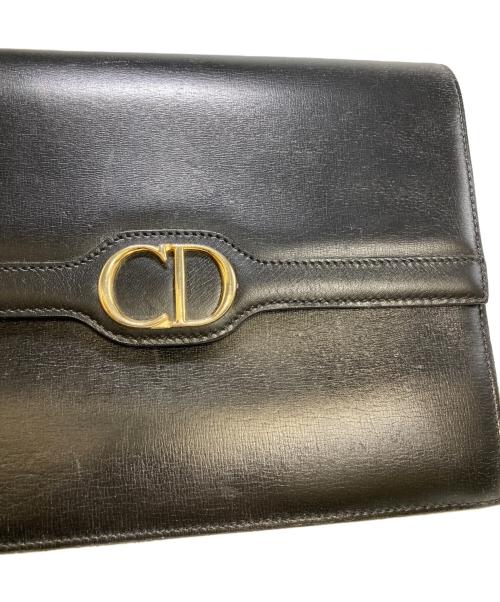 Christian Dior（クリスチャン ディオール）Christian Dior (クリスチャン ディオール) チェーンショルダーバッグ ブラックの古着・服飾アイテム