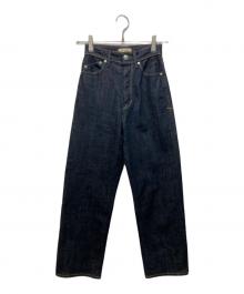 YANUK（ヤヌーク）の古着「ボーイズストレート LEA」｜インディゴ