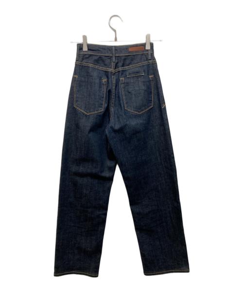 YANUK（ヤヌーク）YANUK (ヤヌーク) ボーイズストレート LEA インディゴ サイズ:22の古着・服飾アイテム
