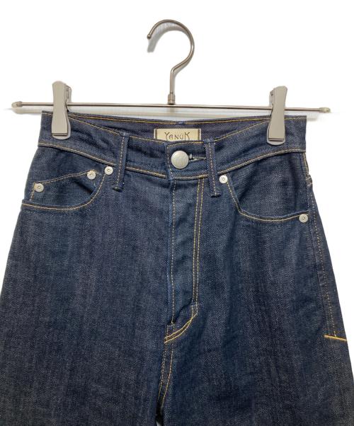 YANUK（ヤヌーク）YANUK (ヤヌーク) ボーイズストレート LEA インディゴ サイズ:22の古着・服飾アイテム