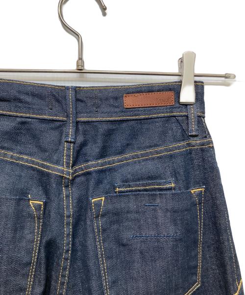 YANUK（ヤヌーク）YANUK (ヤヌーク) ボーイズストレート LEA インディゴ サイズ:22の古着・服飾アイテム