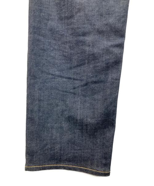 YANUK（ヤヌーク）YANUK (ヤヌーク) ボーイズストレート LEA インディゴ サイズ:22の古着・服飾アイテム