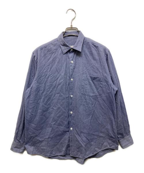 COMOLI（コモリ）COMOLI (コモリ) コットンネル コモリシャツ ブルー サイズ:1の古着・服飾アイテム
