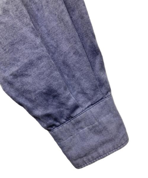 COMOLI（コモリ）COMOLI (コモリ) コットンネル コモリシャツ ブルー サイズ:1の古着・服飾アイテム