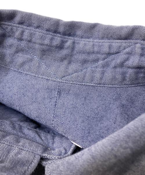 COMOLI（コモリ）COMOLI (コモリ) コットンネル コモリシャツ ブルー サイズ:1の古着・服飾アイテム