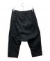 RICK OWENS (リックオウエンス) ドローストリング サルエルパンツ ブラック サイズ:48：23000円