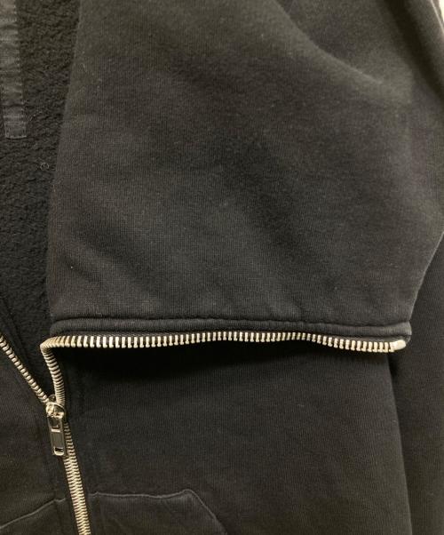 RICK OWENS DRKSHDW（リックオウエンス ダークシャドウ）RICK OWENS DRKSHDW (リックオウエンス ダークシャドウ) MOUNTAIN HOODIE ブラック サイズ:Sの古着・服飾アイテム