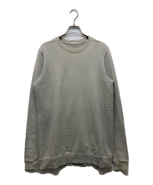 RICK OWENS DRKSHDW（リックオウエンス ダークシャドウ）RICK OWENS DRKSHDW (リックオウエンス ダークシャドウ) クルーネックスウェット グレー サイズ:XSの古着・服飾アイテム