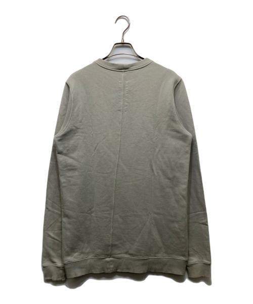 RICK OWENS DRKSHDW（リックオウエンス ダークシャドウ）RICK OWENS DRKSHDW (リックオウエンス ダークシャドウ) クルーネックスウェット グレー サイズ:XSの古着・服飾アイテム