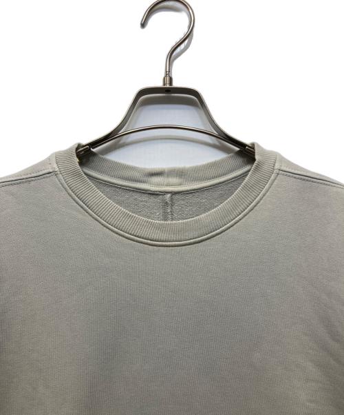 RICK OWENS DRKSHDW（リックオウエンス ダークシャドウ）RICK OWENS DRKSHDW (リックオウエンス ダークシャドウ) クルーネックスウェット グレー サイズ:XSの古着・服飾アイテム