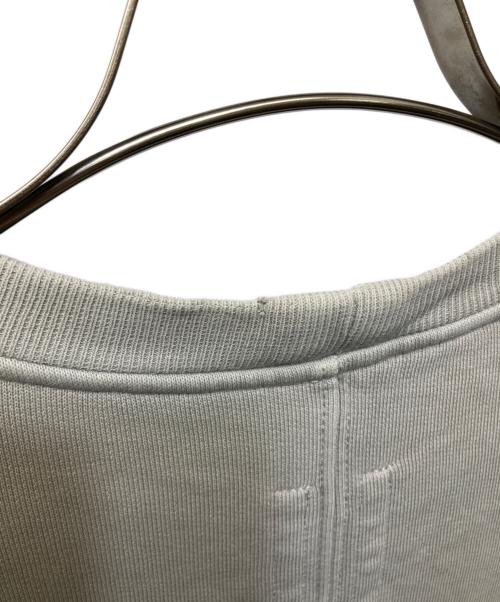 RICK OWENS DRKSHDW（リックオウエンス ダークシャドウ）RICK OWENS DRKSHDW (リックオウエンス ダークシャドウ) クルーネックスウェット グレー サイズ:XSの古着・服飾アイテム