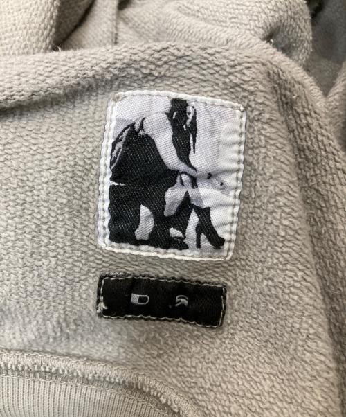 RICK OWENS DRKSHDW（リックオウエンス ダークシャドウ）RICK OWENS DRKSHDW (リックオウエンス ダークシャドウ) クルーネックスウェット グレー サイズ:XSの古着・服飾アイテム