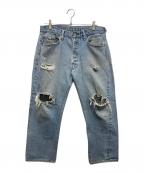 LEVI'Sリーバイス）の古着「66後期 501デニムパンツ」｜インディゴ
