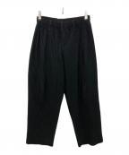 HOMME PLISSE ISSEY MIYAKEオム プリッセ イッセイ ミヤケ）の古着「ベーシックプリーツパンツ」｜ブラック