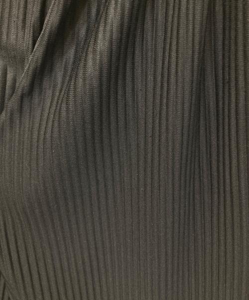 HOMME PLISSE ISSEY MIYAKE（オム プリッセ イッセイ ミヤケ）HOMME PLISSE ISSEY MIYAKE (オム プリッセ イッセイ ミヤケ) ベーシックプリーツパンツ ブラック サイズ:1の古着・服飾アイテム
