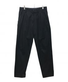Yohji Yamamoto Costume D’Homme（ヨウジヤマモトコスチュームドオム）の古着「タックパンツ」｜ブラック