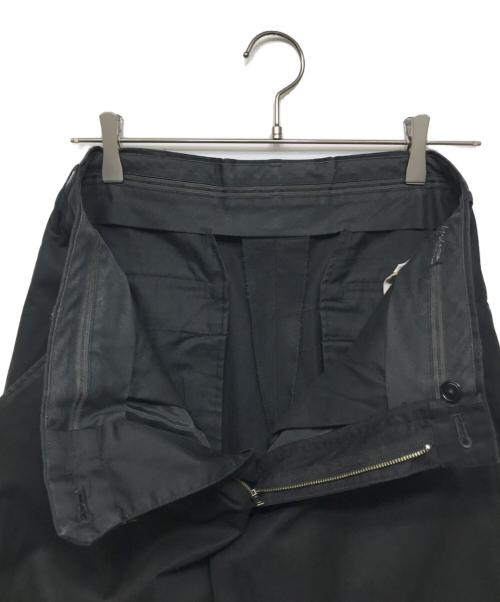 Yohji Yamamoto Costume D’Homme（ヨウジヤマモトコスチュームドオム）YOHJI YAMAMOTO COSTUME D’HOMME (ヨウジヤマモトコスチュームドオム) タックパンツ ブラック サイズ:2の古着・服飾アイテム