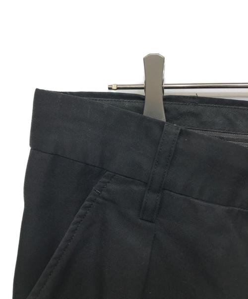Yohji Yamamoto Costume D’Homme（ヨウジヤマモトコスチュームドオム）YOHJI YAMAMOTO COSTUME D’HOMME (ヨウジヤマモトコスチュームドオム) タックパンツ ブラック サイズ:2の古着・服飾アイテム