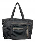 ANYA HINDMARCHアニヤ・ハインドマーチ）の古着「MULTI POCKET TOTE」｜ブラック