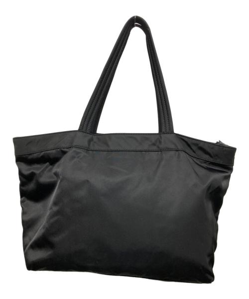 ANYA HINDMARCH（アニヤ・ハインドマーチ）ANYA HINDMARCH (アニヤ・ハインドマーチ) MULTI POCKET TOTE ブラックの古着・服飾アイテム