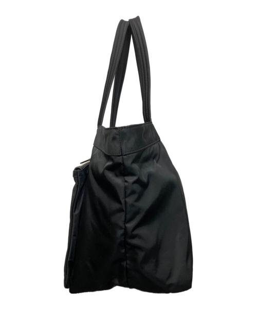 ANYA HINDMARCH（アニヤ・ハインドマーチ）ANYA HINDMARCH (アニヤ・ハインドマーチ) MULTI POCKET TOTE ブラックの古着・服飾アイテム