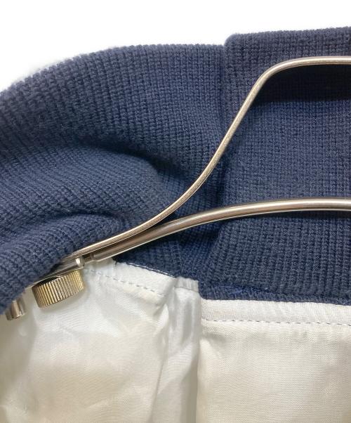 sacai（サカイ）sacai (サカイ) MA-1×Melton Jacket / 19-04714  グレー×ネイビー サイズ:1の古着・服飾アイテム