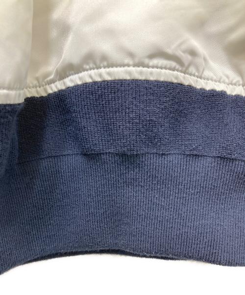 sacai（サカイ）sacai (サカイ) MA-1×Melton Jacket / 19-04714  グレー×ネイビー サイズ:1の古着・服飾アイテム