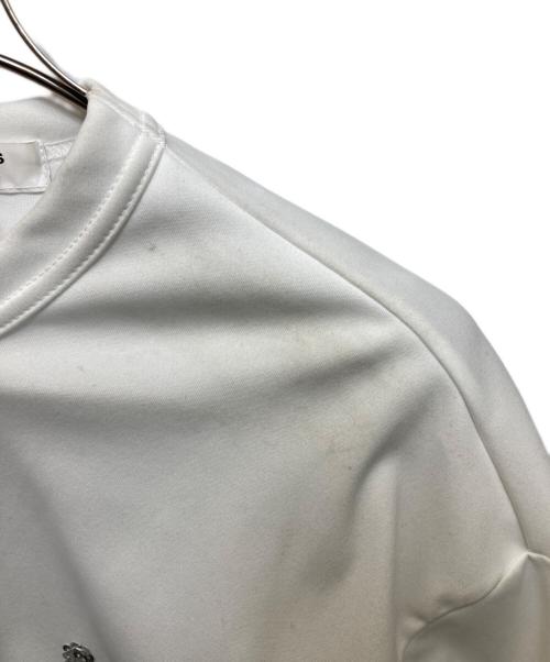 COMME des GARCONS COMME des GARCONS（コムデギャルソン コムデギャルソン）COMME des GARCONS COMME des GARCONS (コムデギャルソン コムデギャルソン) STRONG WILL スパンコールカットソー ホワイト サイズ:Sの古着・服飾アイテム