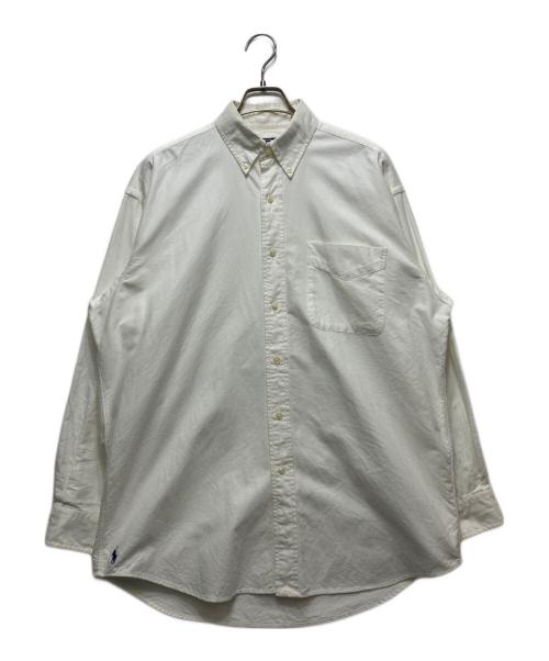 POLO RALPH LAUREN（ポロ・ラルフローレン）POLO RALPH LAUREN (ポロ・ラルフローレン) オーバーサイズシャツ  THE BIG FIT ホワイト サイズ:Sの古着・服飾アイテム