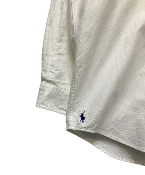 POLO RALPH LAUREN（ポロ・ラルフローレン）POLO RALPH LAUREN (ポロ・ラルフローレン) オーバーサイズシャツ  THE BIG FIT ホワイト サイズ:Sの古着・服飾アイテム