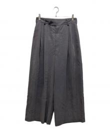i'm here（アイムヒアー）の古着「ワイドパンツ」｜グレー