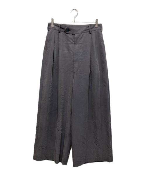 i'm here（アイムヒアー）i'm here (アイムヒアー) ワイドパンツ グレー サイズ:Ⅿの古着・服飾アイテム