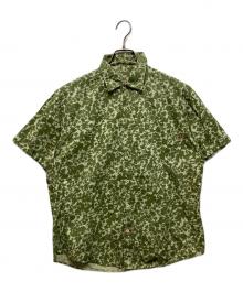 stussy（ステューシー）の古着「半袖シャツ」｜グリーン