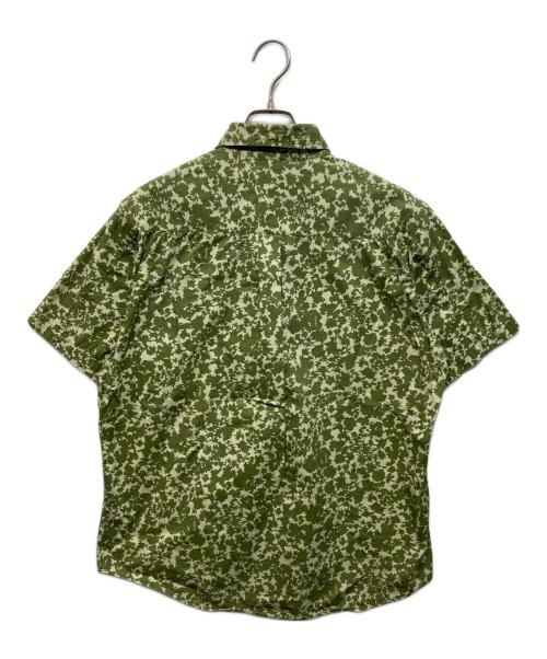 stussy（ステューシー）stussy (ステューシー) 半袖シャツ グリーン サイズ:MDの古着・服飾アイテム