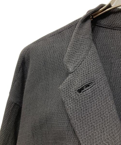 ISSEY MIYAKE PERMANENT（イッセイミヤケパーマネント）ISSEY MIYAKE PERMANENT (イッセイミヤケパーマネント) 90’s コットンリネンジャケット ブラック サイズ:Mの古着・服飾アイテム