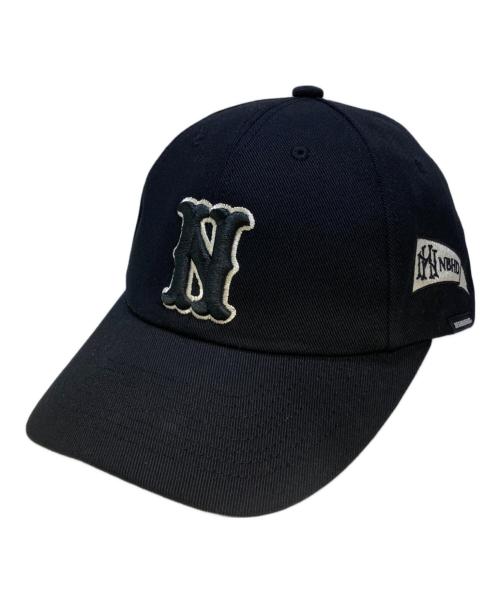 NEIGHBORHOOD（ネイバーフッド）NEIGHBORHOOD (ネイバーフッド) BASEBALL CAP ブラックの古着・服飾アイテム