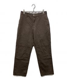 NEIGHBORHOOD（ネイバーフッド）の古着「DOUBLE KNEE DUCK PANTS」｜ブラウン