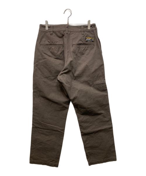 NEIGHBORHOOD（ネイバーフッド）NEIGHBORHOOD (ネイバーフッド) DOUBLE KNEE DUCK PANTS ブラウン サイズ:Sの古着・服飾アイテム