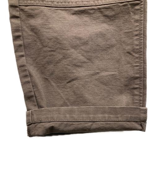 NEIGHBORHOOD（ネイバーフッド）NEIGHBORHOOD (ネイバーフッド) DOUBLE KNEE DUCK PANTS ブラウン サイズ:Sの古着・服飾アイテム