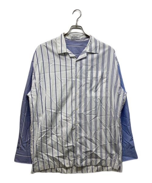 J.W.ANDERSON（ジェイダブリューアンダーソン）J.W.ANDERSON (ジェイダブリューアンダーソン) Relaxed Fit Shirt ブルー サイズ:40の古着・服飾アイテム